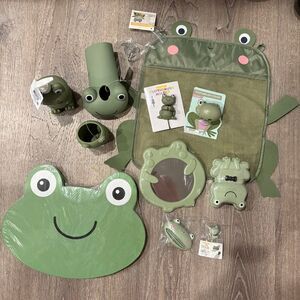 Kid's Frog Bath Set 10 Pieces
